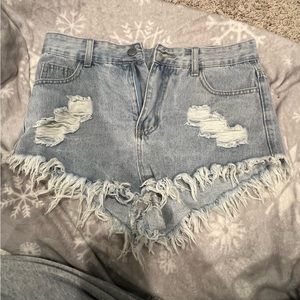 jean shorts